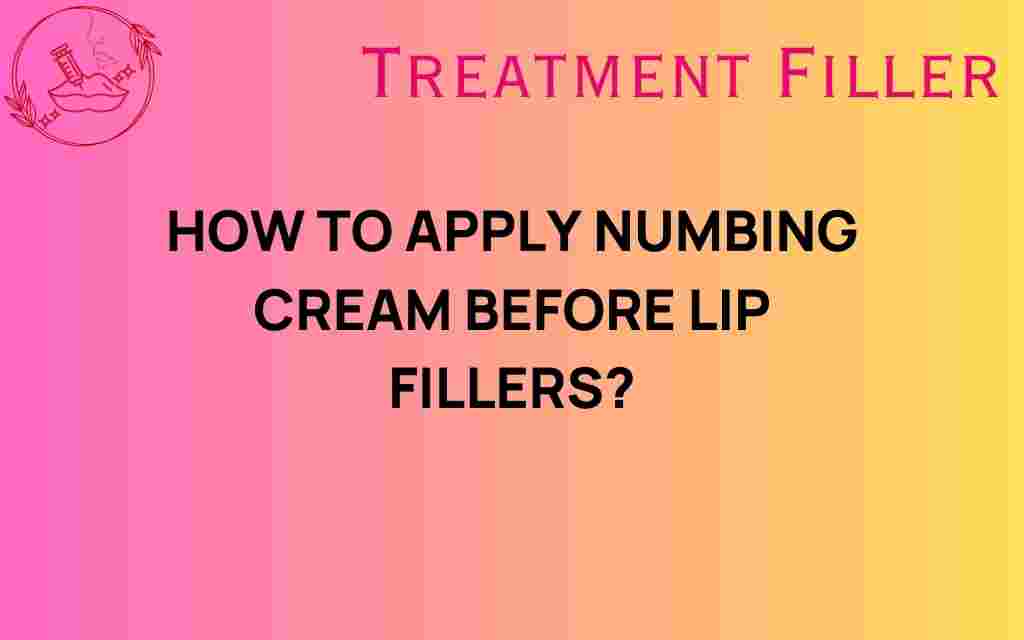 applying-numbing-cream-lip-fillers