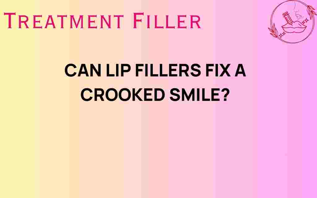can-lip-fillers-fix-crooked-smile
