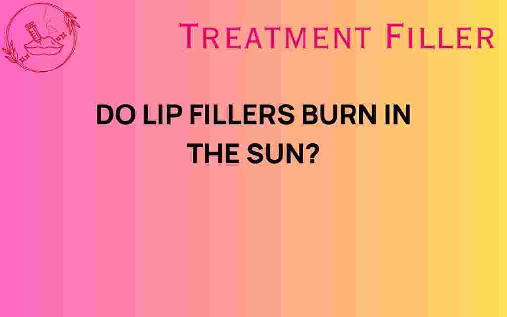 do-lip-fillers-burn-in-the-sun