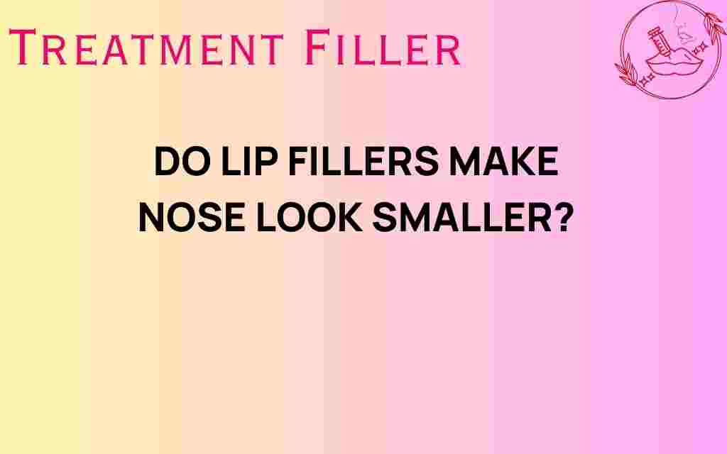 do-lip-fillers-make-nose-look-smaller