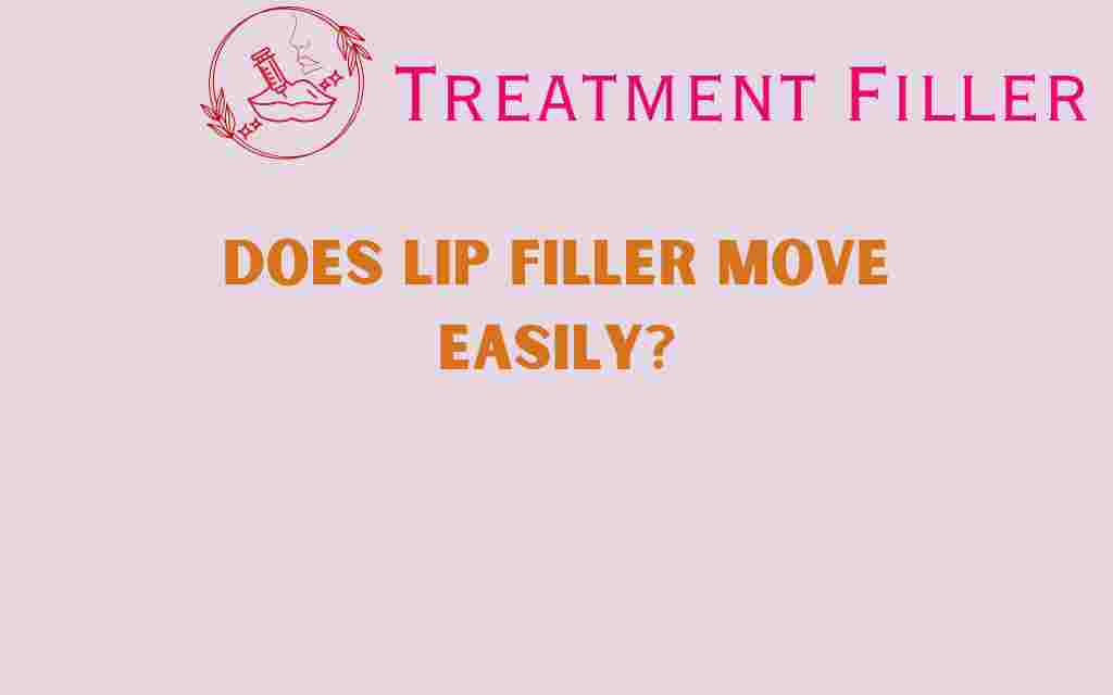 does-lip-filler-move-easily