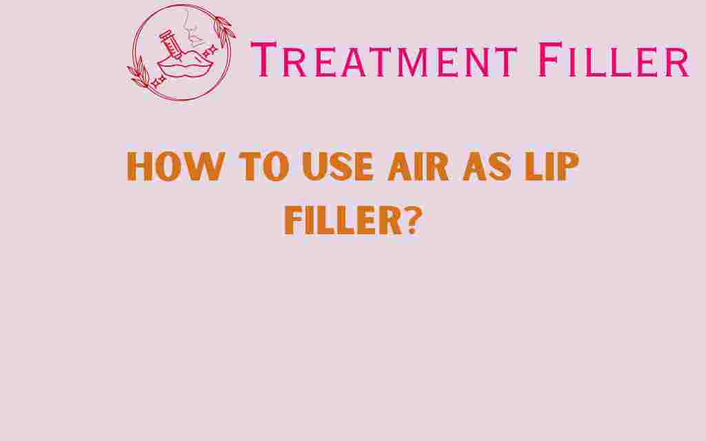 air-lip-filler-technique