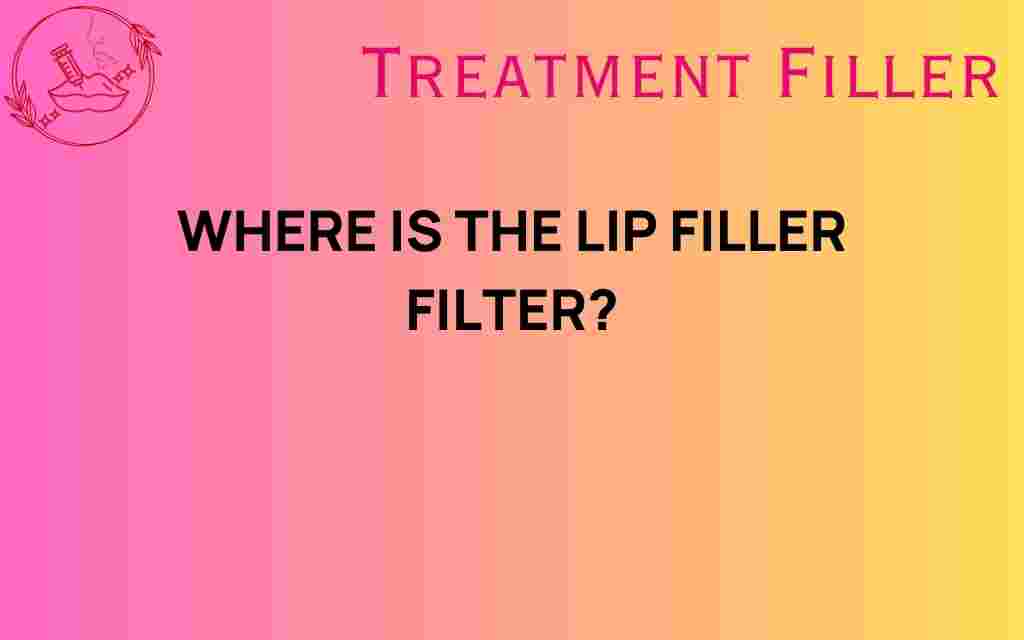 where-is-the-lip-filler-filter